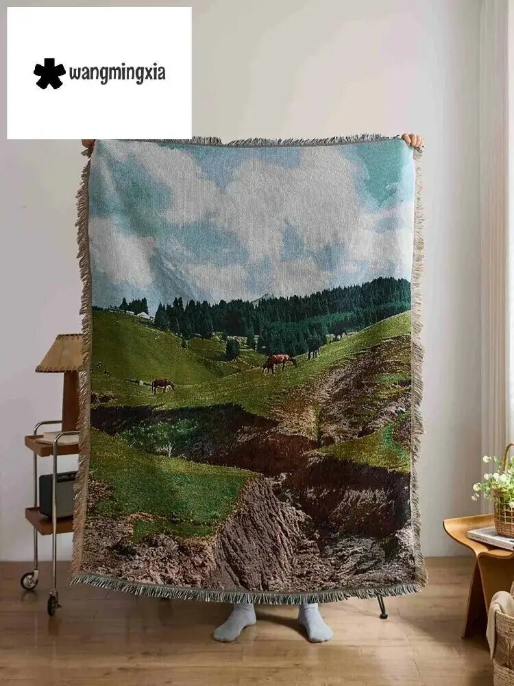 Плед жаккардовый , Софт, 130 см х 160 см