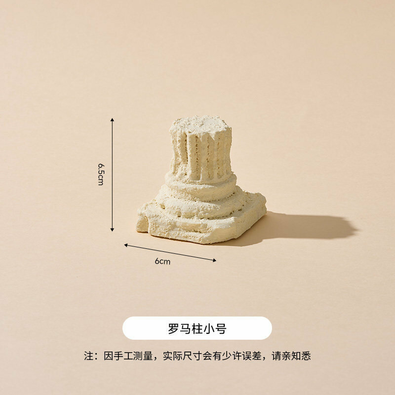 Маленькая римская колонна фотореквизит ваби-саби геометрическое украшение для фона продуктов и косметики