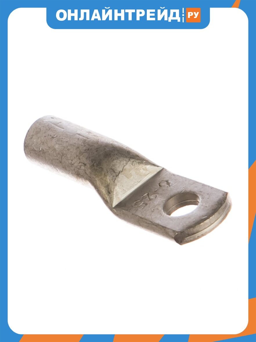 Наконечник кабельный Квт ТМЛ(DIN) 25-6 100 Шт 58655