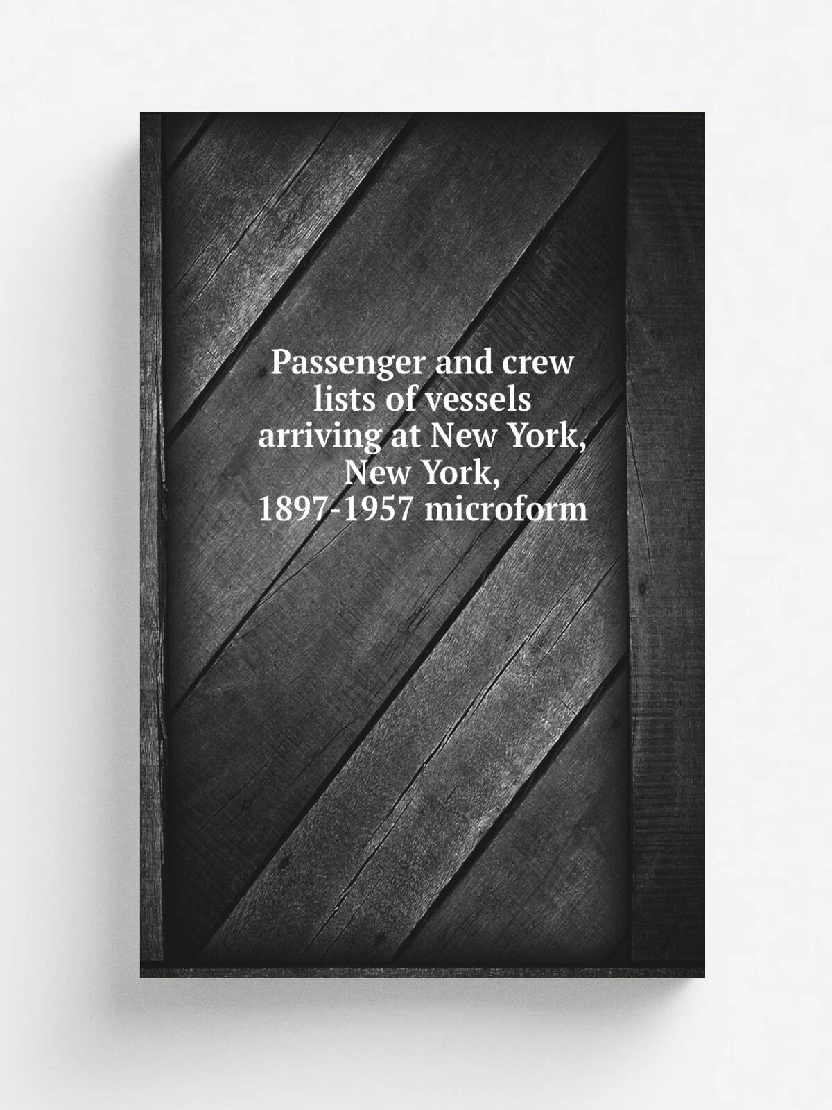 Passenger and crew lists of vessels arriving at New York, New York, 1897-1957 microform | Не указан | 1941 | . Washington, D.C. : National Archives an…