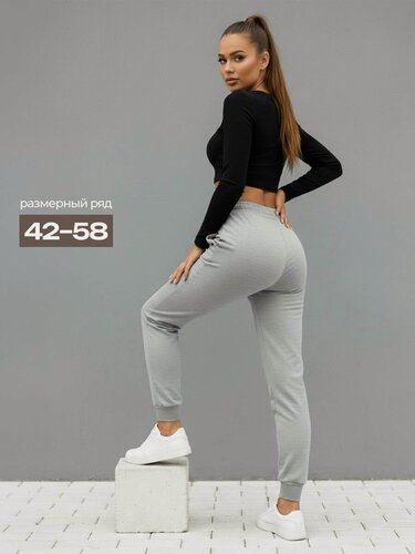 Изображение товара Брюки спортивные джоггеры на резинке