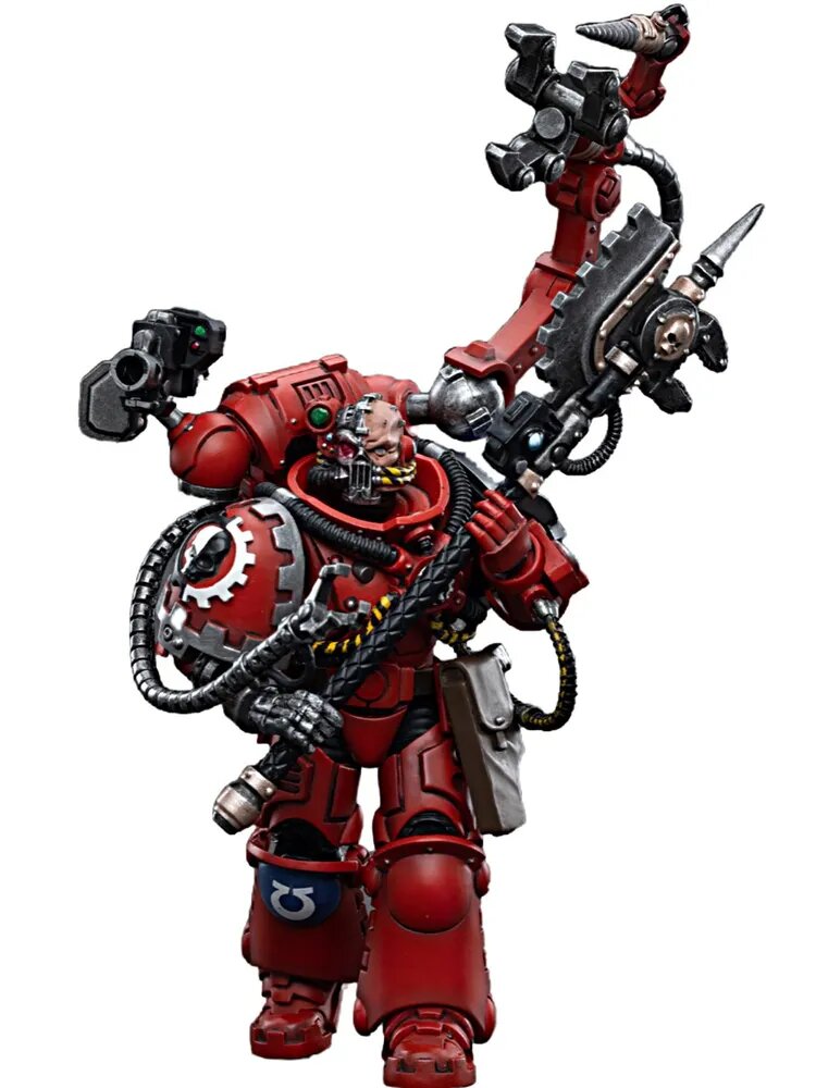 Фигурка подвижная Ultramarines Primaris Techmarine Warhammer 40K 1/18 Подарочная модель