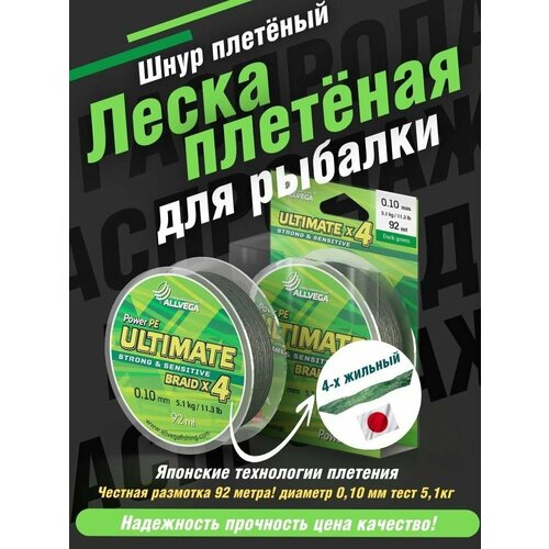 Шнур плетёный ALLVEGA 