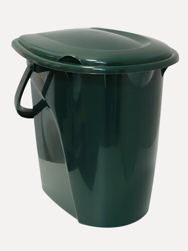 Изображение товара Idea Биотуалет, ведро-туалет, пластик 24 л, зеленое, переносной туалет для дачи
