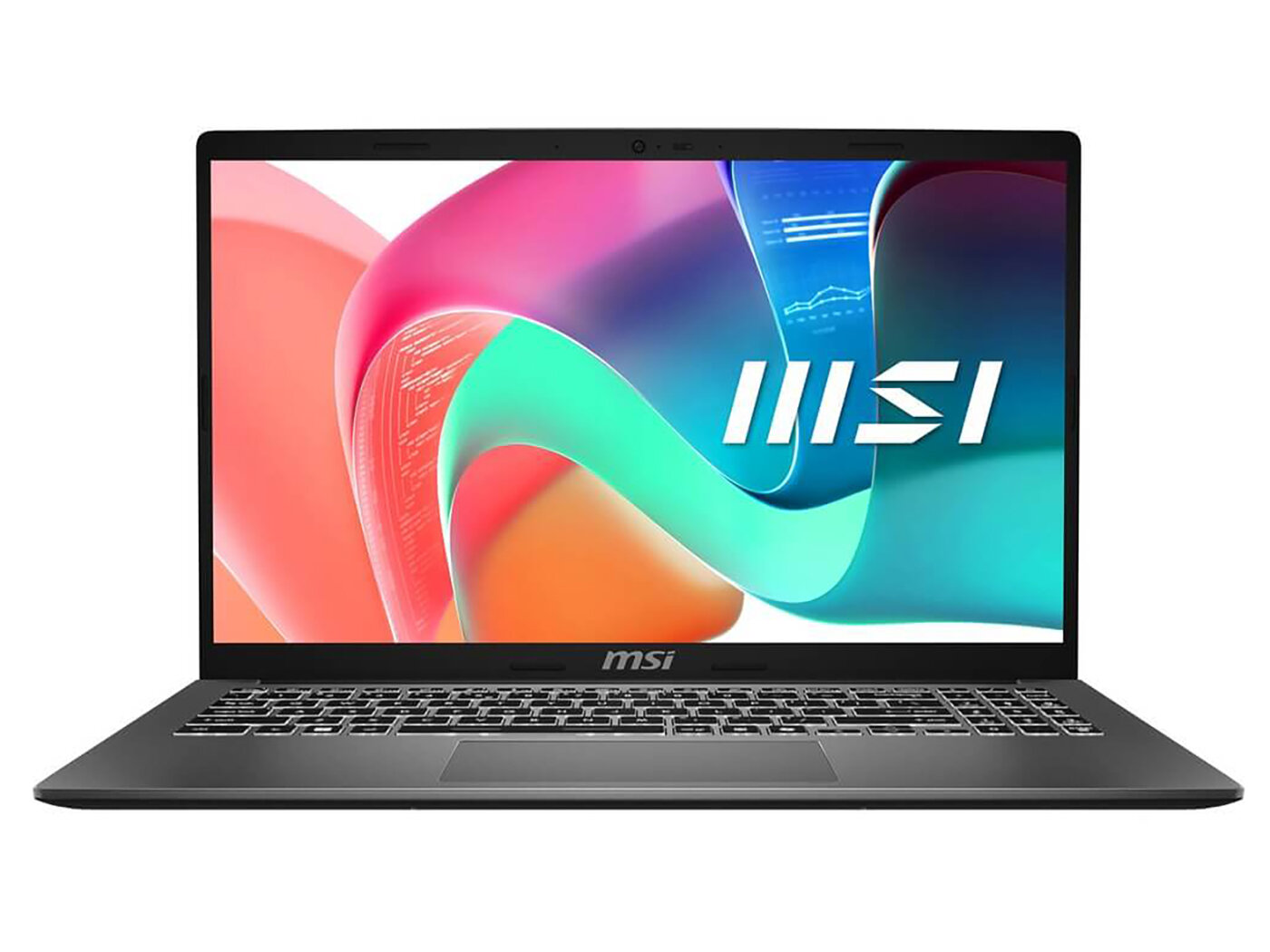 Ноутбук MSI Modern 15 F1MG-1072XRU 9S7-15S111-1072 (15.6", Core 5 120U, 16 ГБ/ SSD 512 ГБ) Темно-серый