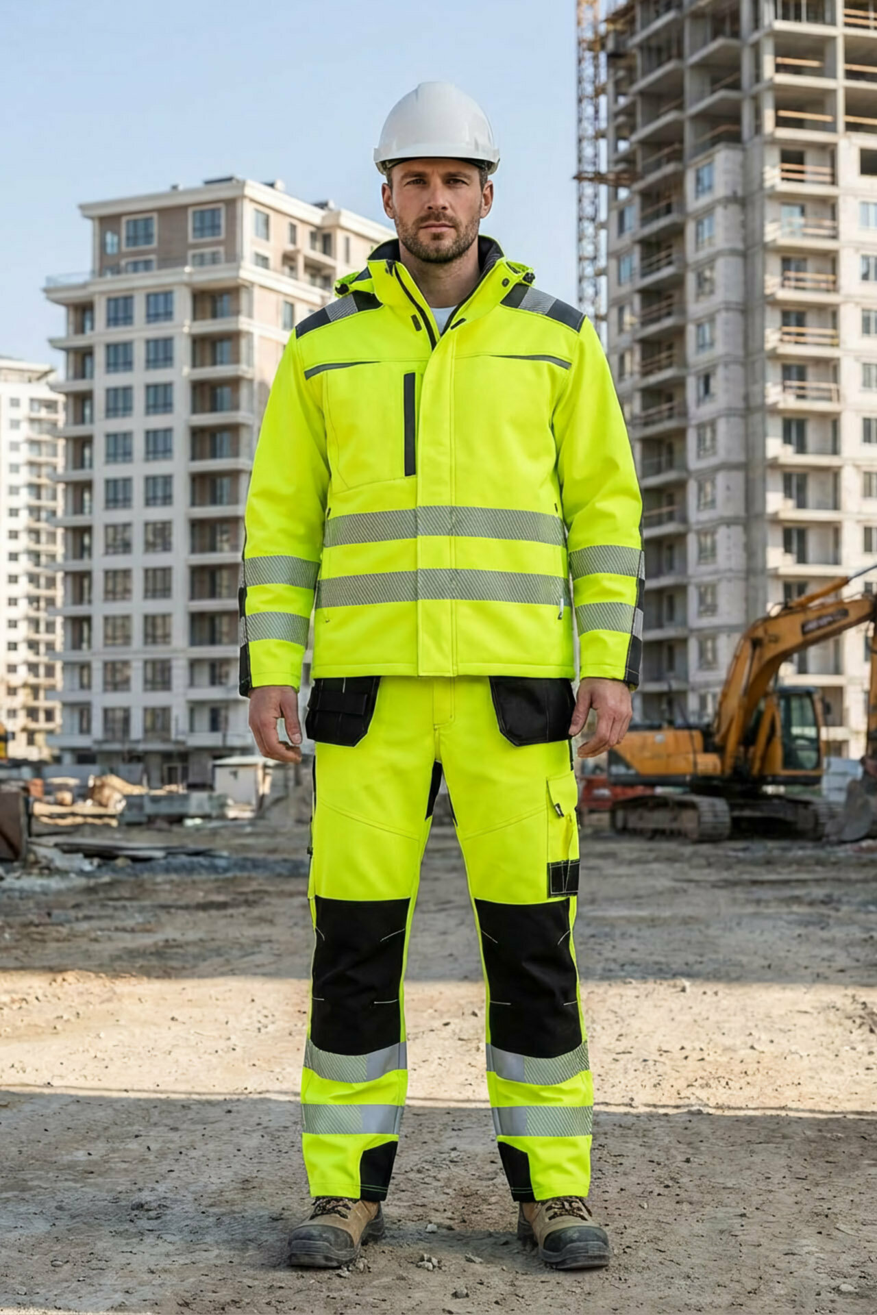 Куртка юринокс Хай-Вис (YURINOX Hi-Vis) Люминос демисезонная рабочая сигнальная спецодежда для мужчин и женщин