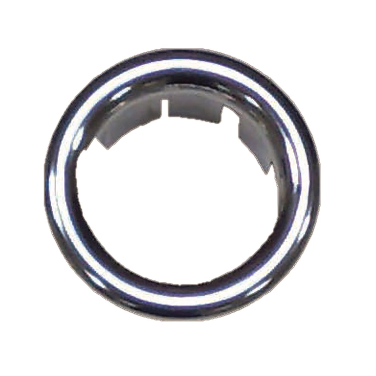 Обрамление перелива для раковины Wirquin Хромированное покрытие, диаметр 50 мм, сантехника 30718411