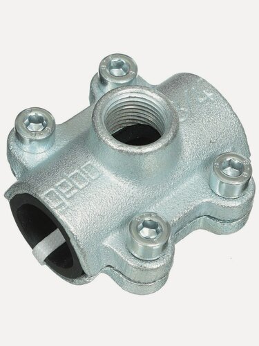 Изображение товара Седелка-врезка Gebo 3/4"х1/2" чугун, внутренняя резьба, для систем холодного и горячего водоснабжения, артикул ANB