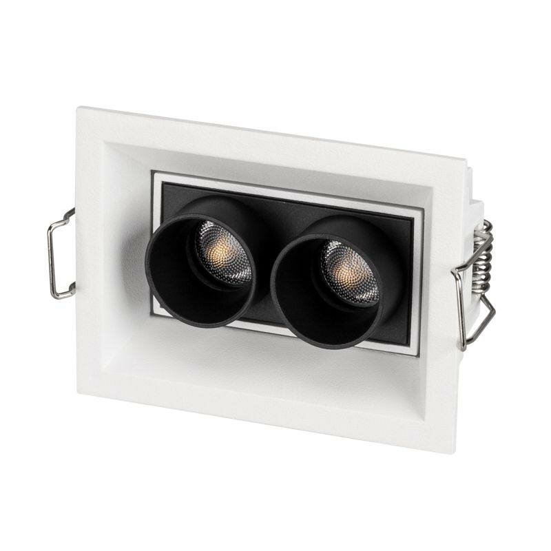 Светильник светодиодный MS-ORIENT-BUILT-TURN-TC-S67x90-5W Warm3000 WH-BK 30 deg IP20 230В металл Arlight 031928