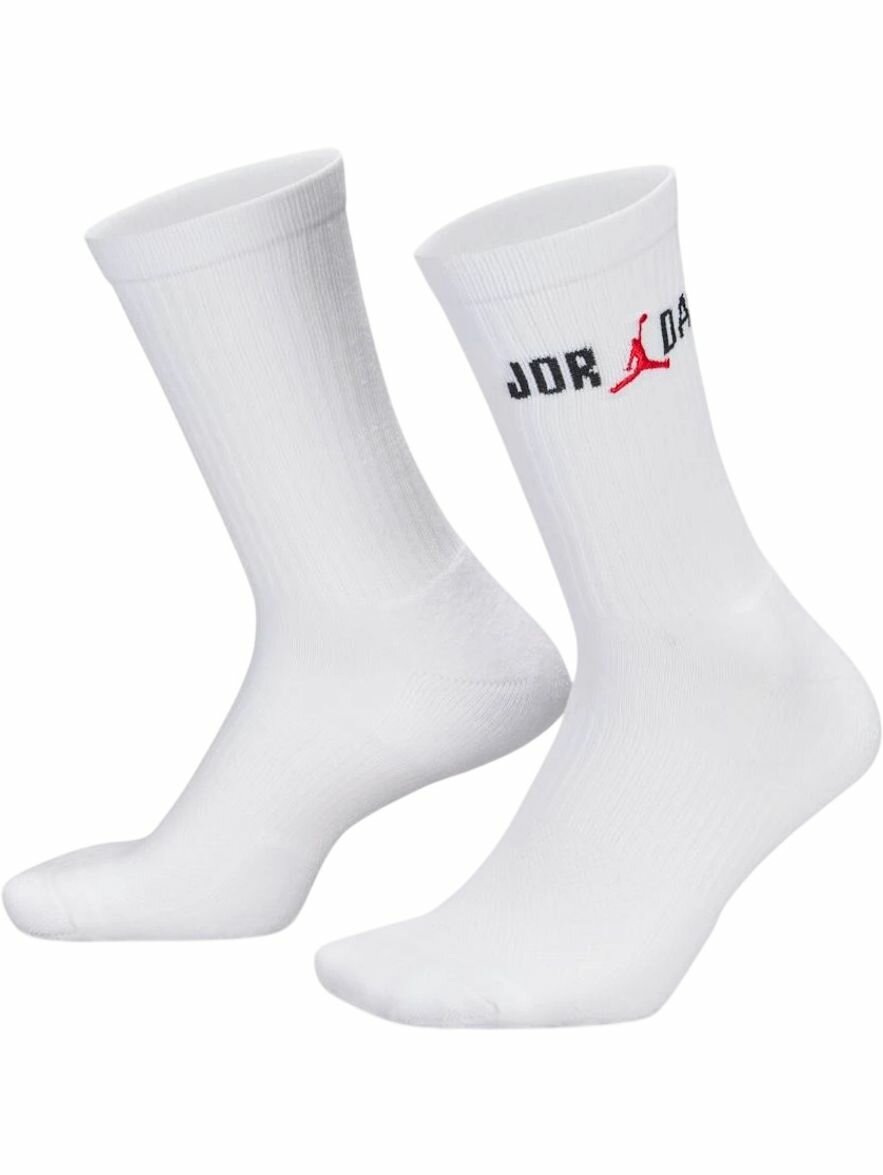 Носки NIKE Jordan Everyday Crew Socks (1 Pair), размер M, белый