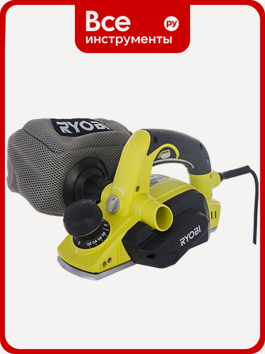 Изображение товара Рубанок Ryobi EPN6082CHG 5133000350 для снятия фаски, глубина строгания, пылесборник в комплекте, двойные ножи