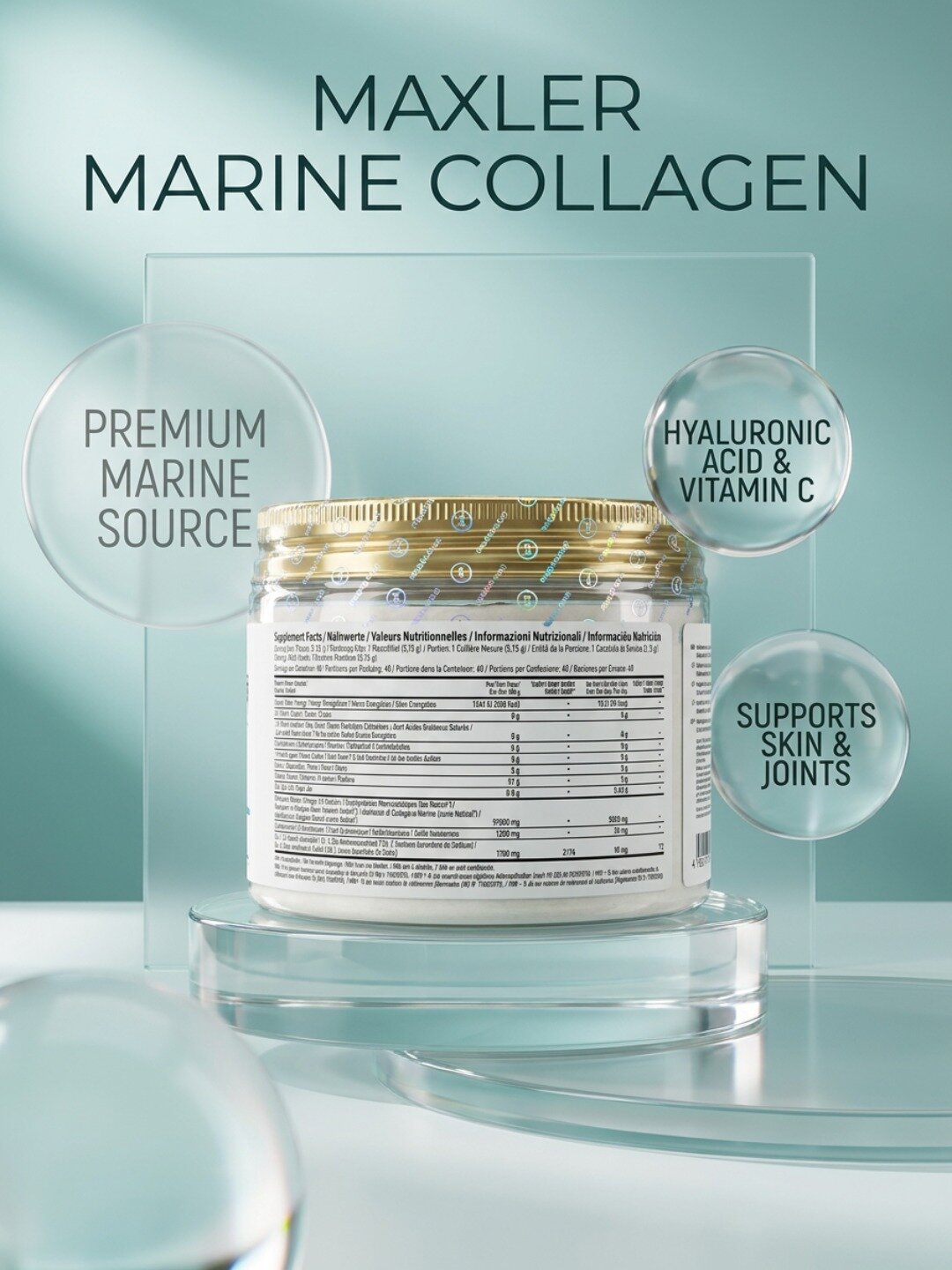 Коллаген с глутатионом, биотином и гиалуроновой кислотой VITASUB Slim Collagen Plus White Glutathione 30 саше по 2 г — купить в интернет-магазине Корейская косметика