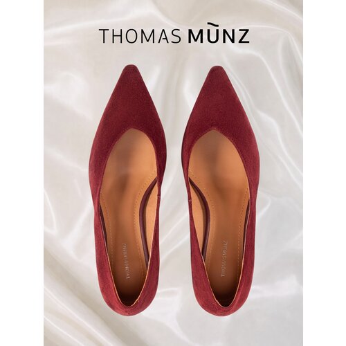 фото Туфли лодочки thomas munz 26,9, размер 36, бордовый