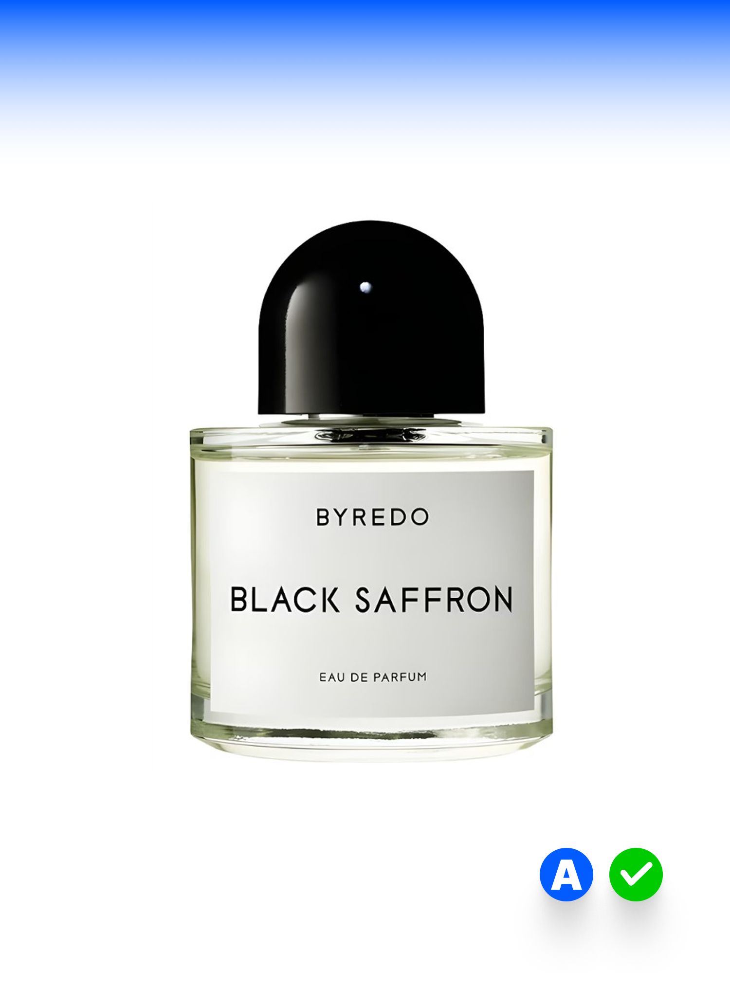 Парфюмерная вода для мужчин и женщин восточный пряный Black Saffron, 100 мл