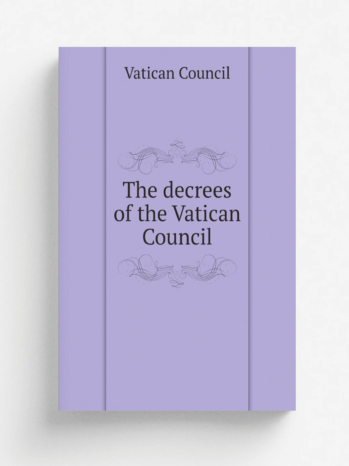 The decrees of the Vatican Council