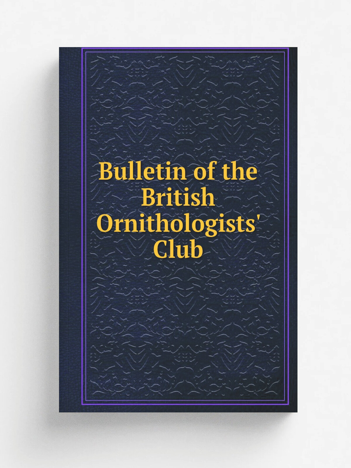 Bulletin of the British Ornithologists' Club | 1893 | London : The Club | Репринт