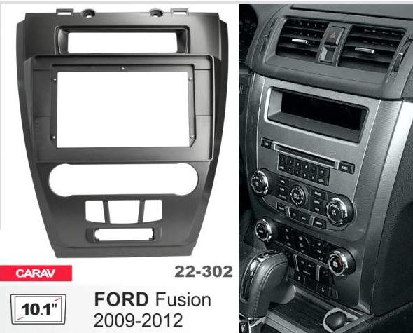 10.1" переходная рамка Ford Fusion 2009-2012