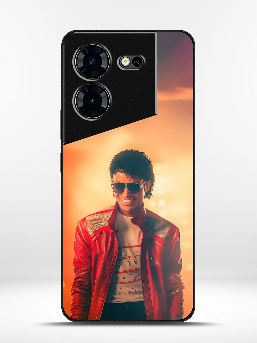 Чехол на Tecno Pova 5 4G Майкл Джексон