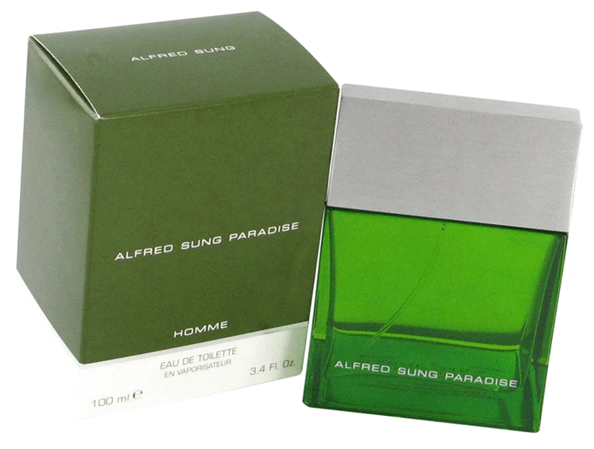 Туалетная вода мужская Alfred Sung Paradise Homme 100 мл - Альфред Санг Парадис Ом