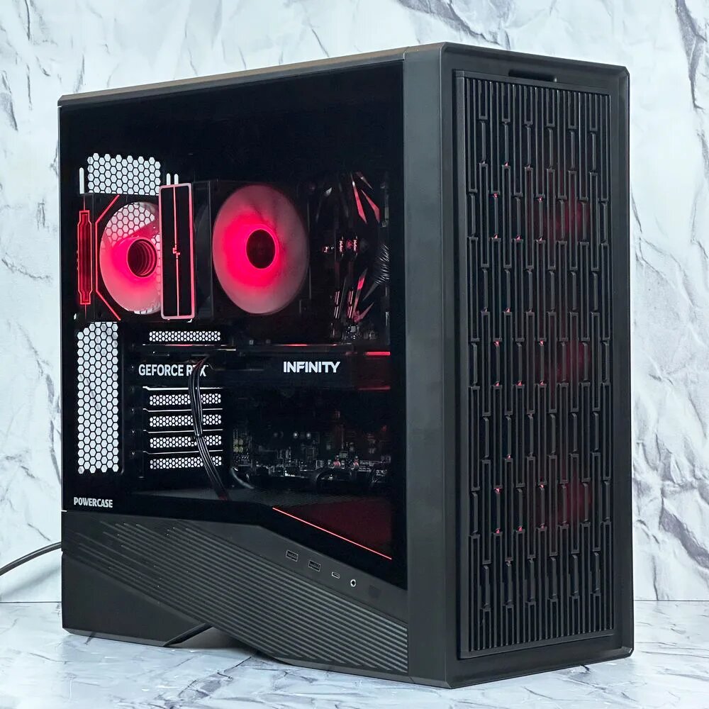 Игровой компьютер Ryzen 7 5700X / RTX5060Ti 16Gb / DDR4 32GB / B550 / SSD M.2 1TB / 650W / Powercase