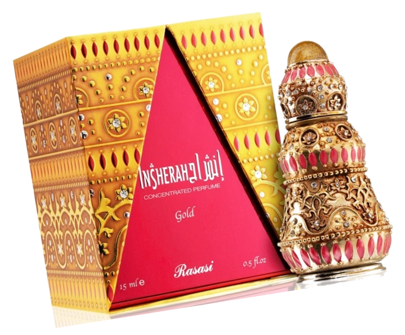 Rasasi Insherah Gold масляный парфюм женский 15 мл - Расаси Иншера Голд