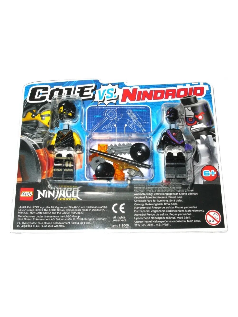 Детская игрушка Lego из строительных блоков 112005 Phantom Ninja, количество строительных блоков 12, рекомендуется 6+