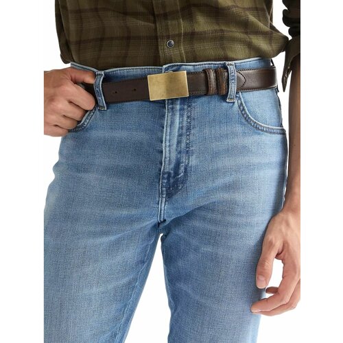 Ремень Wrangler для мужчин, размер 105, коричневый
