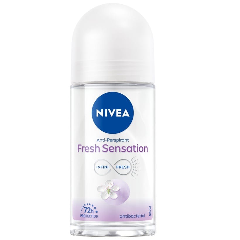 Дезодорант Nivea Fresh Sensation, антиперспирант-ролл, женский, 50 мл