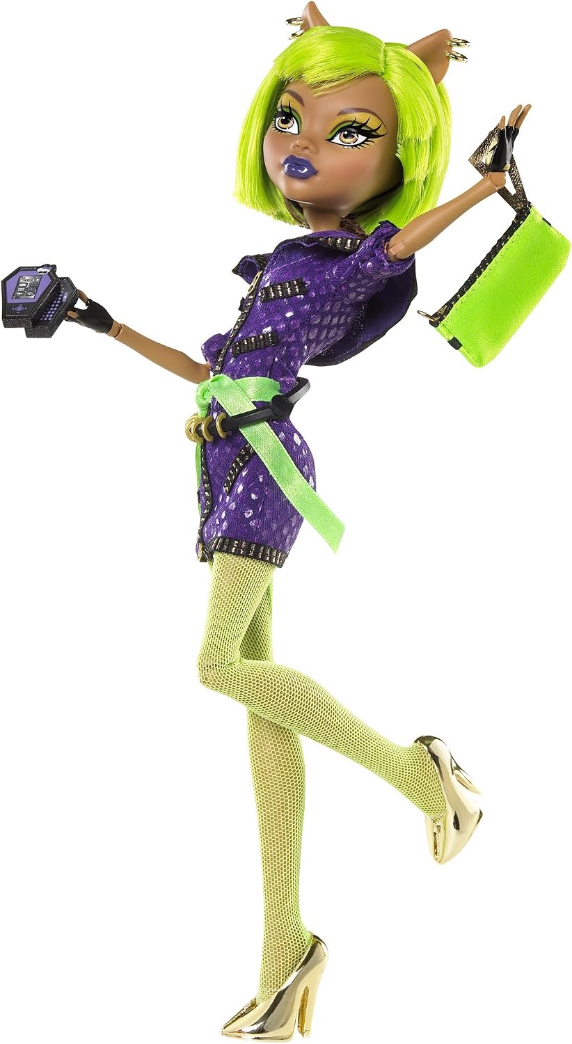Кукла Mattel Monster High Dawn of Dance - Коллекционная премиальная кукла Clawdeen Wolf/Клодин Вульф - Монстр Хай JKM45