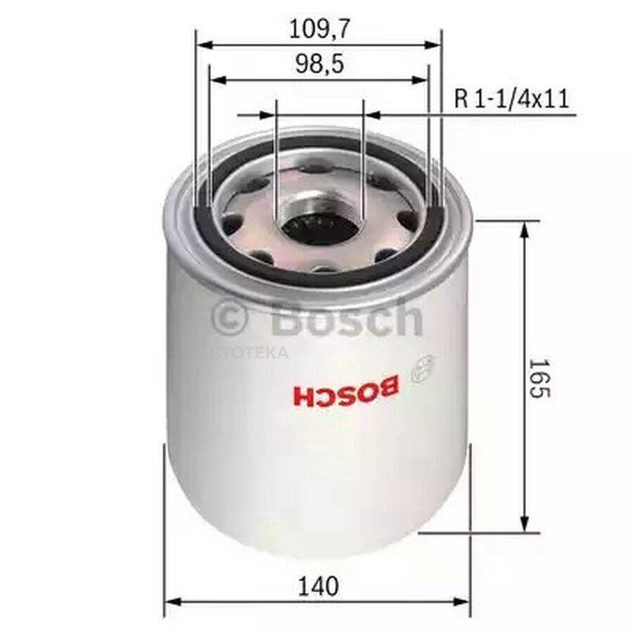 Патрон BOSCH 0986628258