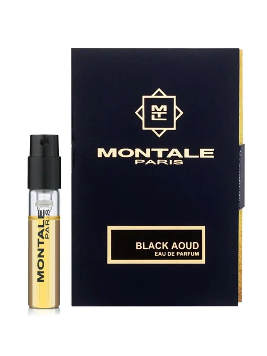 MONTALE Black Aoud Парфюмерная вода для мужчин 2 ml миниатюра