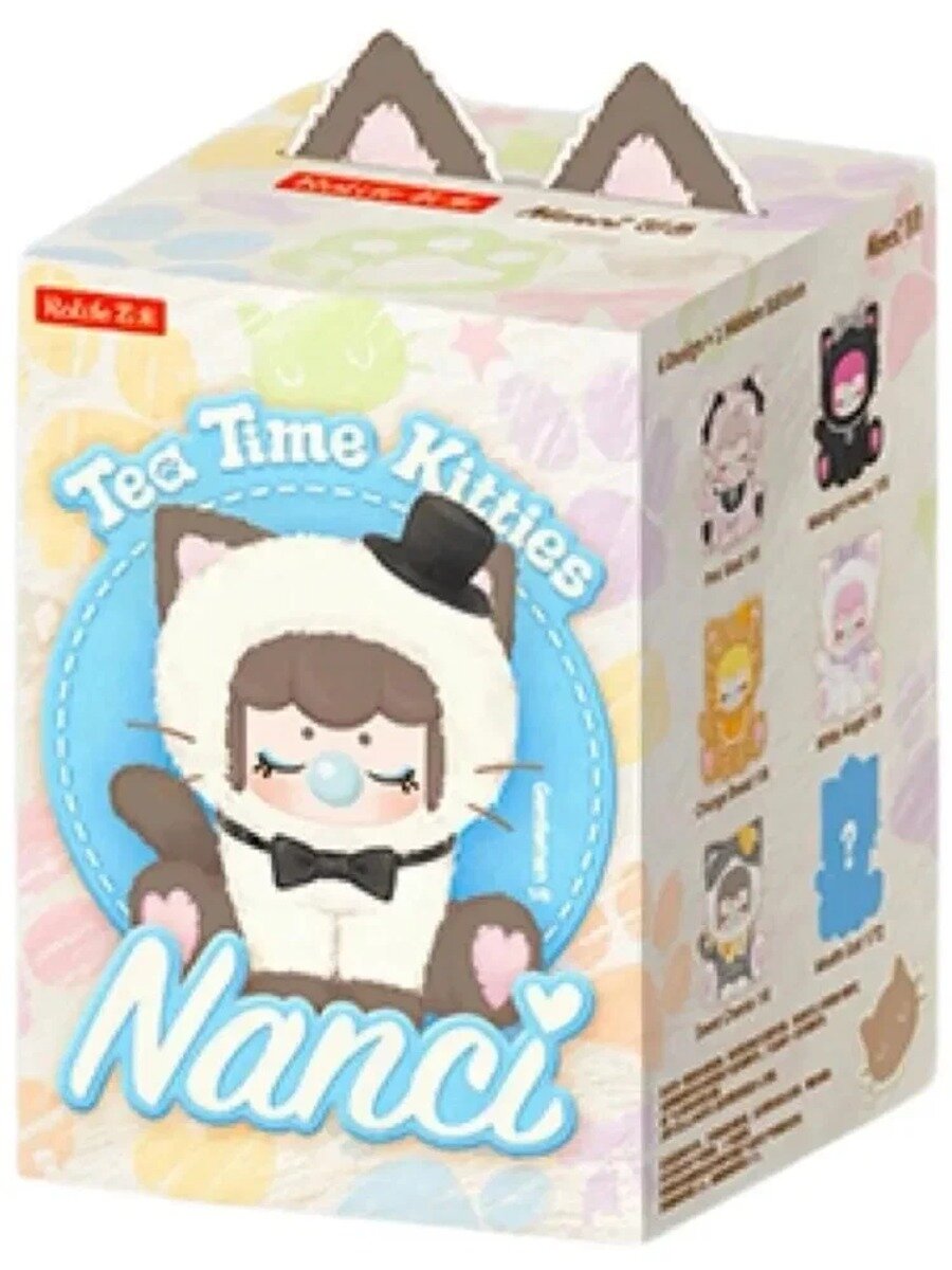 100% Rolife Игрушка сюрприз Nanci Чайные Котики , фигурки сюрприз