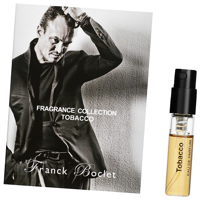 Franck Boclet Tobacco парфюмерная вода сэмпл 1.5 мл унисекс - Табако Бокле миниатюра