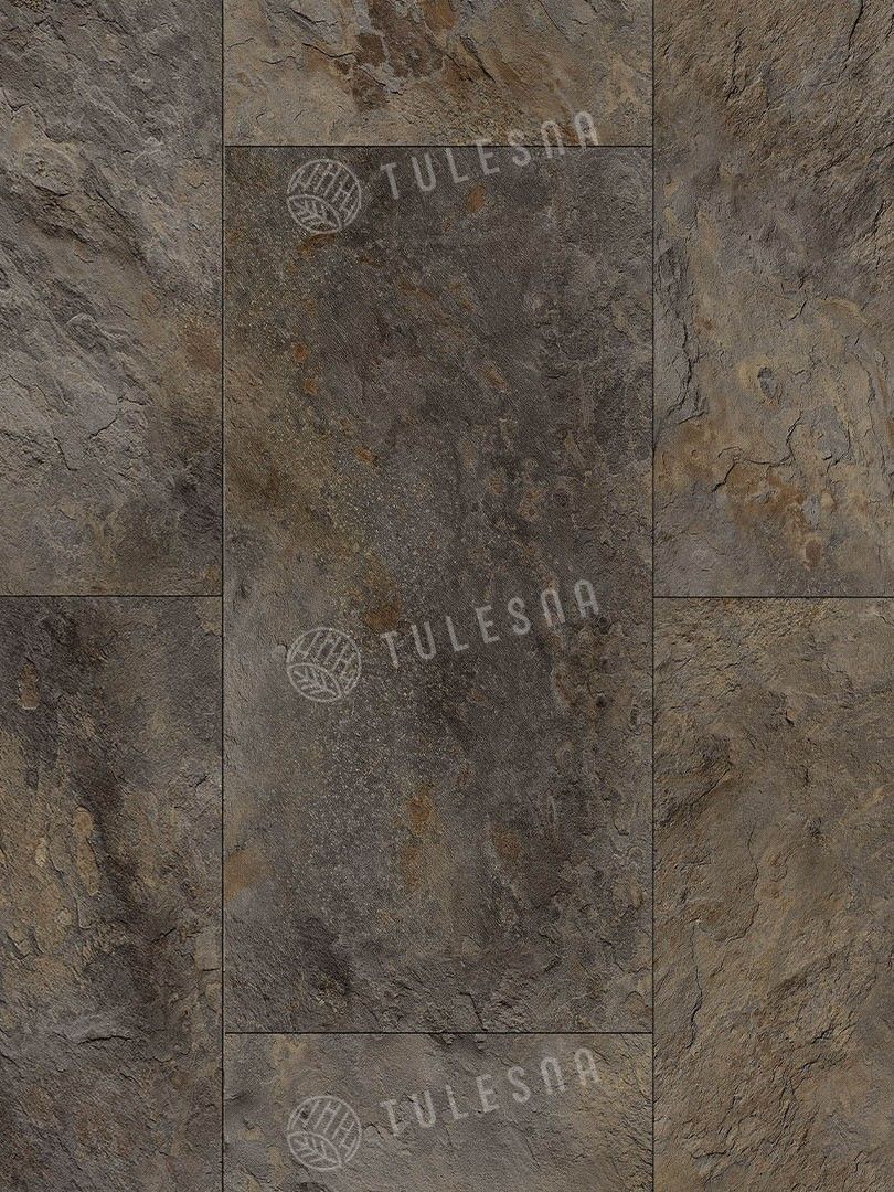 Каменный SPC ламинат Tulesna Stone 1009-4 Chrome Harbor, толщина 4мм, планка 608x304x4мм, площадь 2,23кв. м