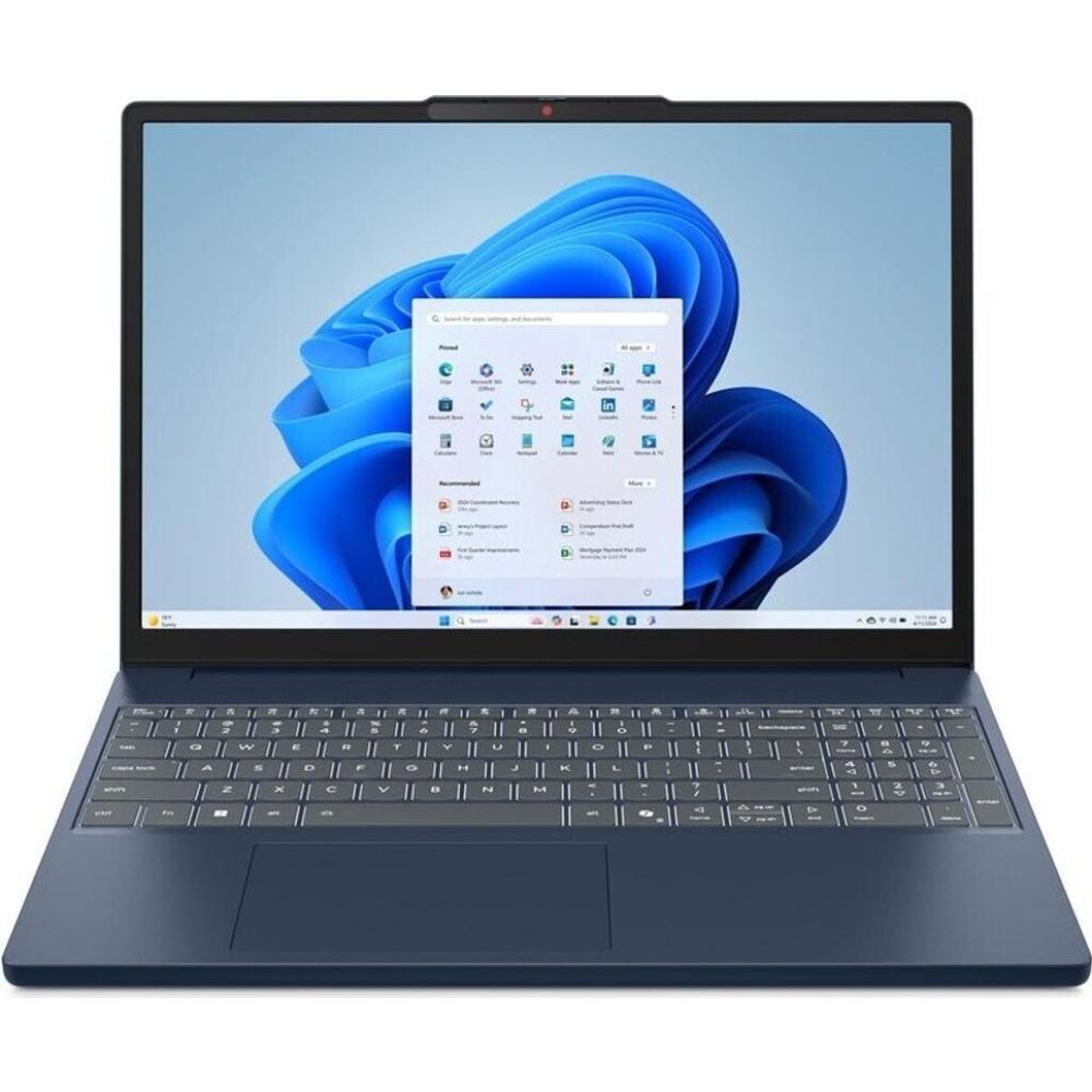 Ноутбук Lenovo IdeaPad Slim 3 15IRH10 15.3 (1920×1200 IPS, Intel i5-13420H, 16/512Gb SSD, Intel UHD Graphics, Win11) 83K100CYPB, Синий