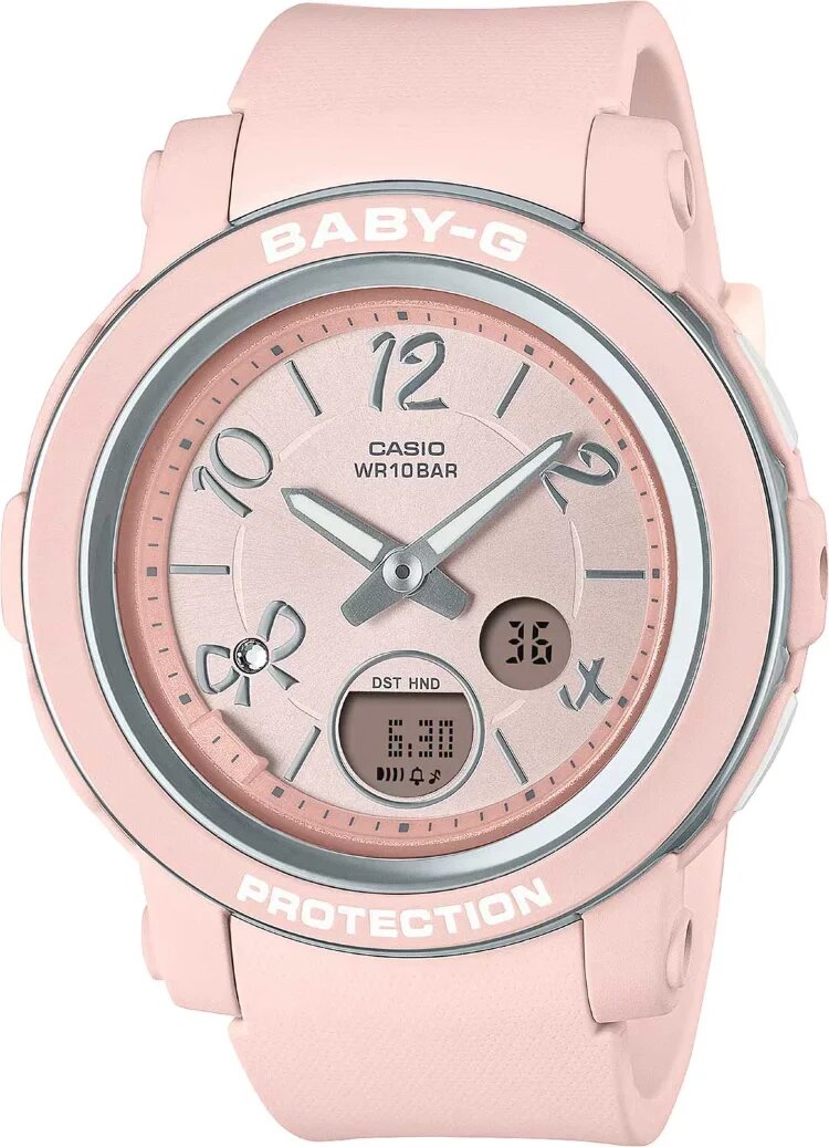 CASIO, розовый
