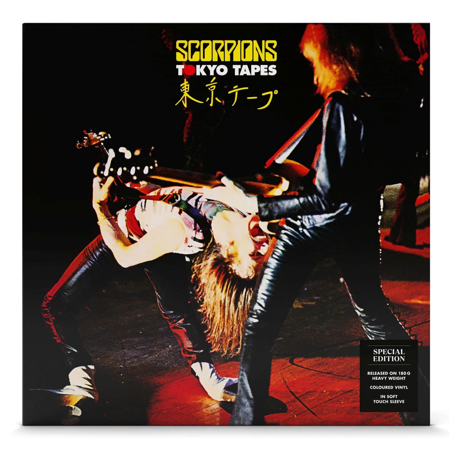 Виниловая пластинка Scorpions. Tokyo Tapes. Yellow (2 LP)