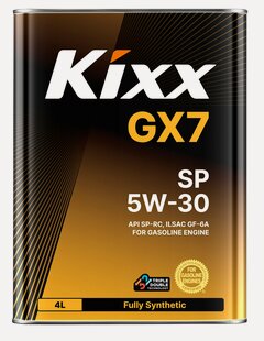 Изображение товара Масло моторное Kixx GX7 SP 5W-30 /синт. - 4 литра L215344TR1