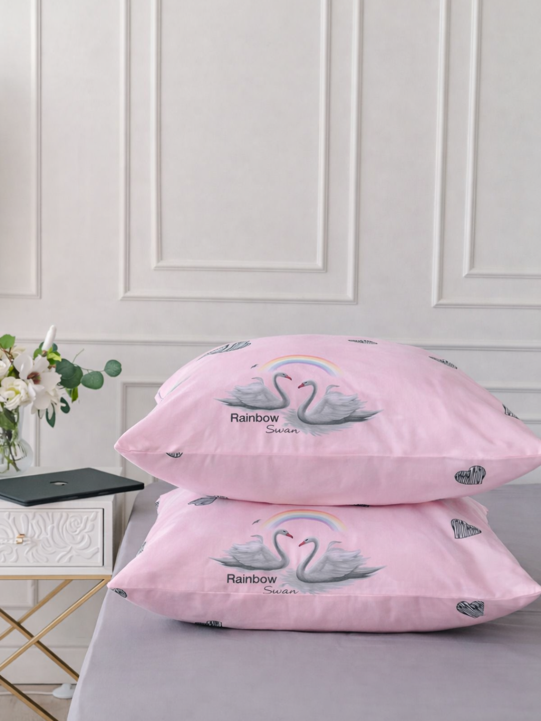 Постельное белья "Простыня и наволочка" размер евро стандарт — фото 1