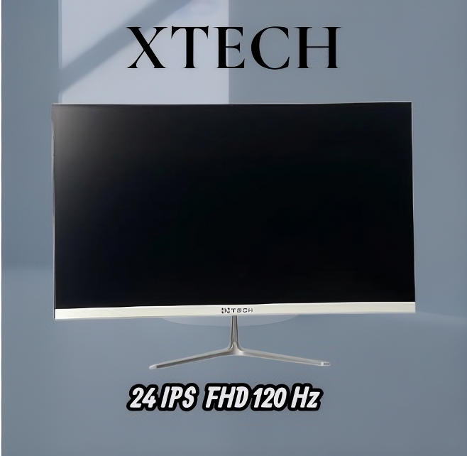 Игровой монитор XTECH, 24 ", IPS, 120 Hz, Curved, White, GAMING MANITOR