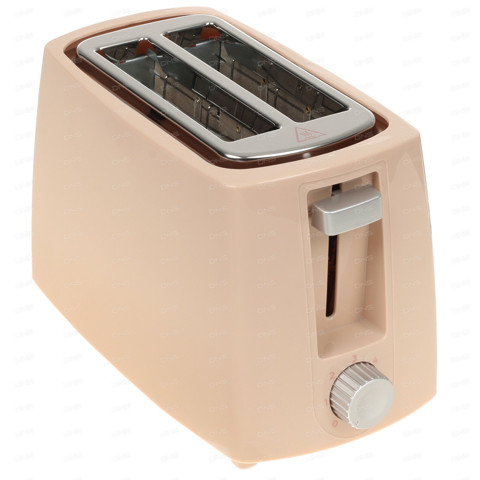 Тостер Aceline "TS-800", на 2 тоста, 800 Вт, 16,1 см x 25 см x 14 см, бежевый