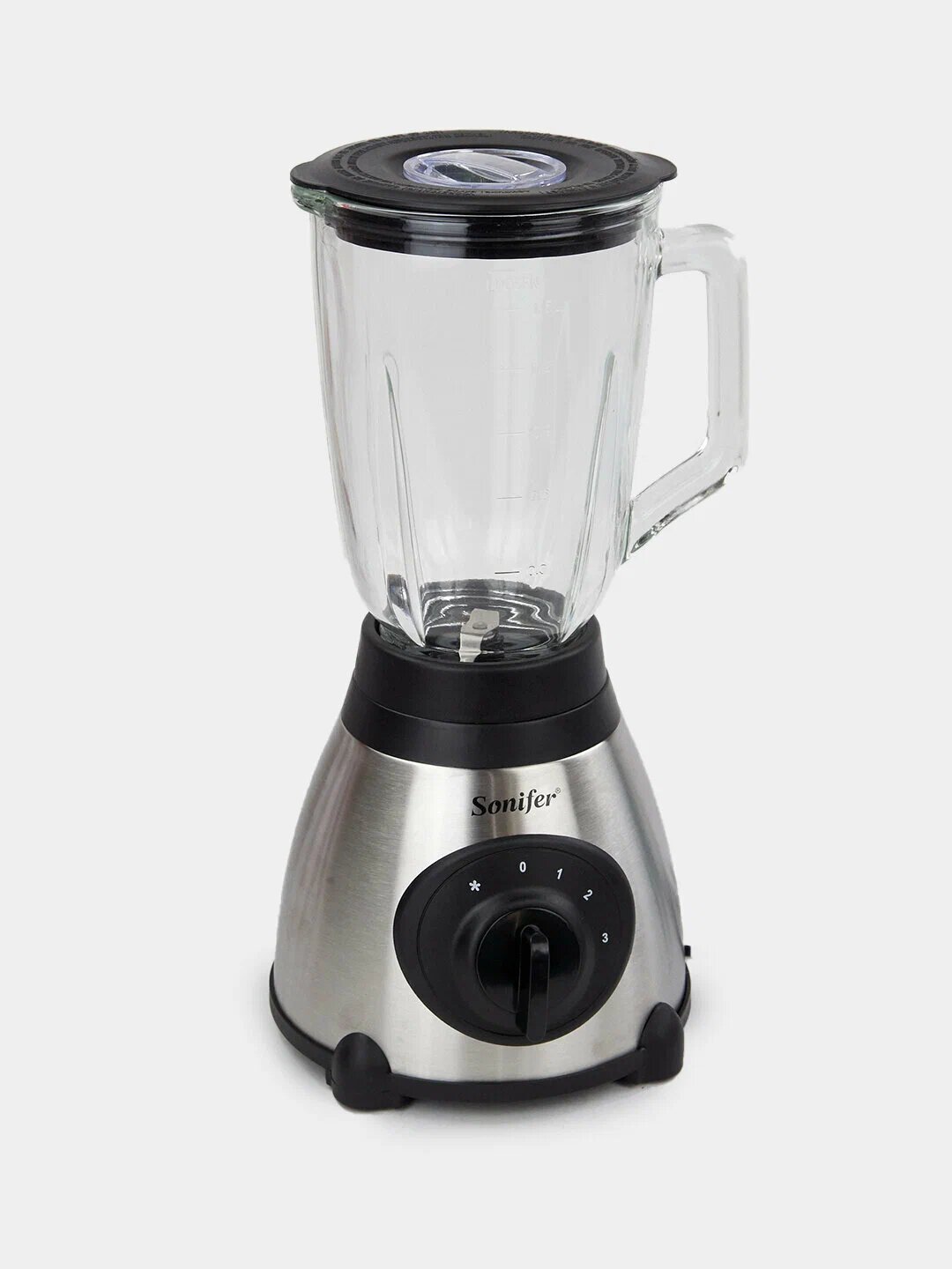 Стационарный блендер Sonifer SF-8097 2-в-1, 600 Вт, стеклянная чаша 1,5 л, с кофемолкой