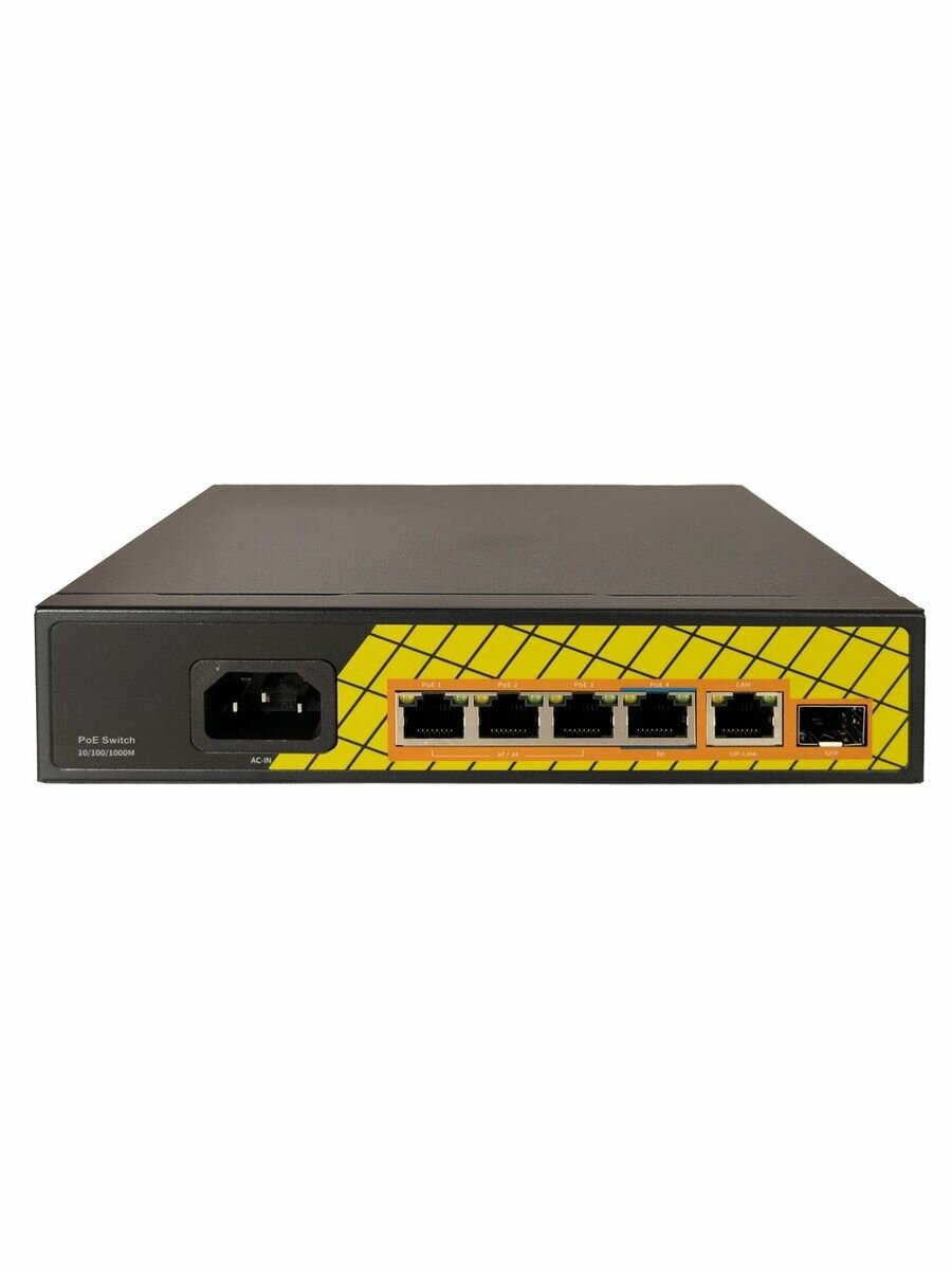 Коммутатор PoE TSn-4GP6G1S1 — фото 1