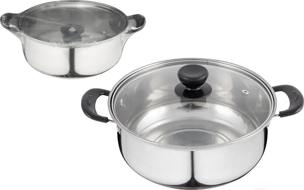 Кастрюля из нержавеющей стали Promo, 2,2 л (104614)