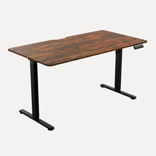 Изображение товара Стол компьютерный ZONE 51 "e-Freeflow" 140 см x 75 см Dark Wood