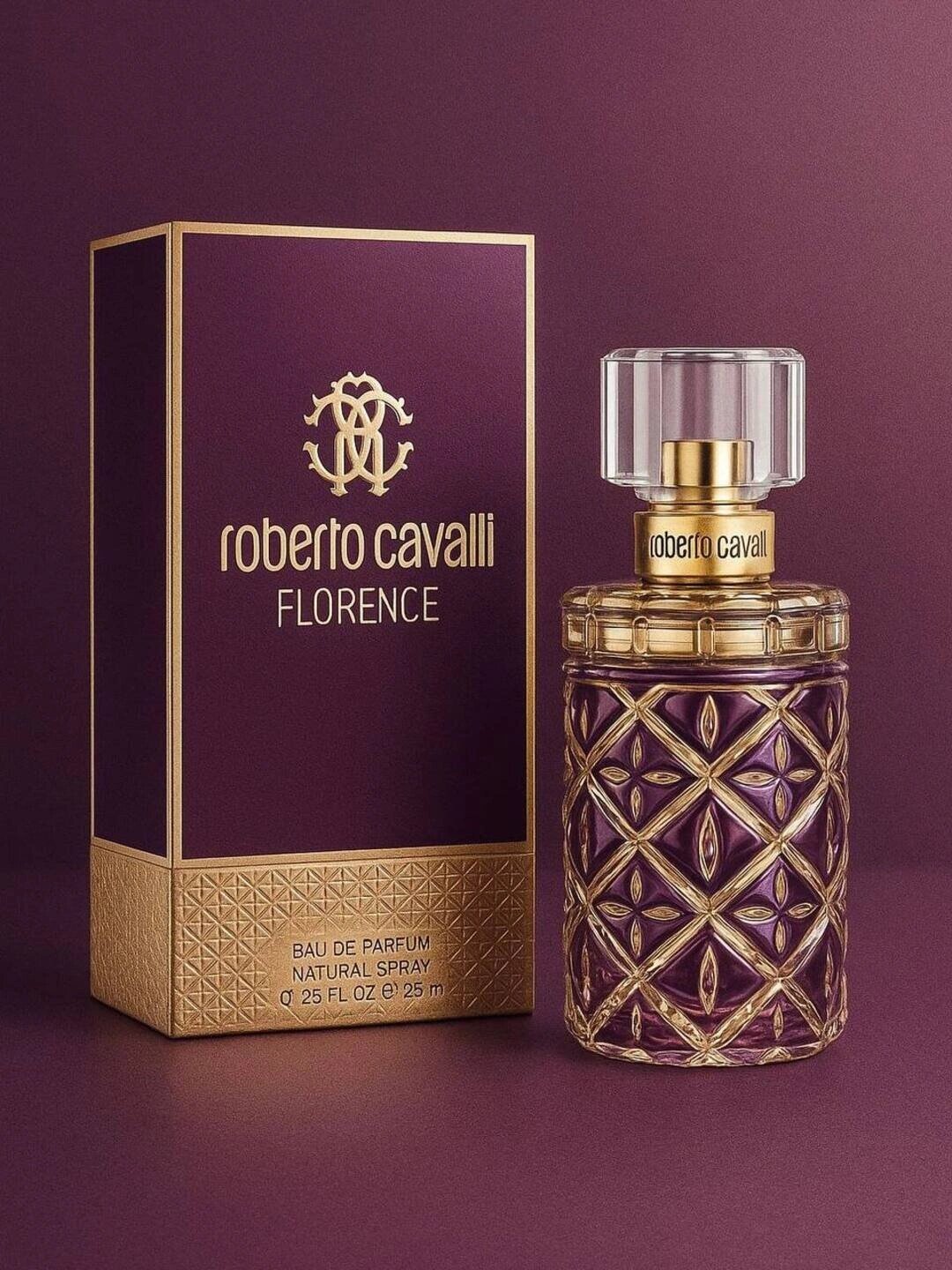 Roberto Cavalli Florence — 75 ml, женский аромат, производство Италия