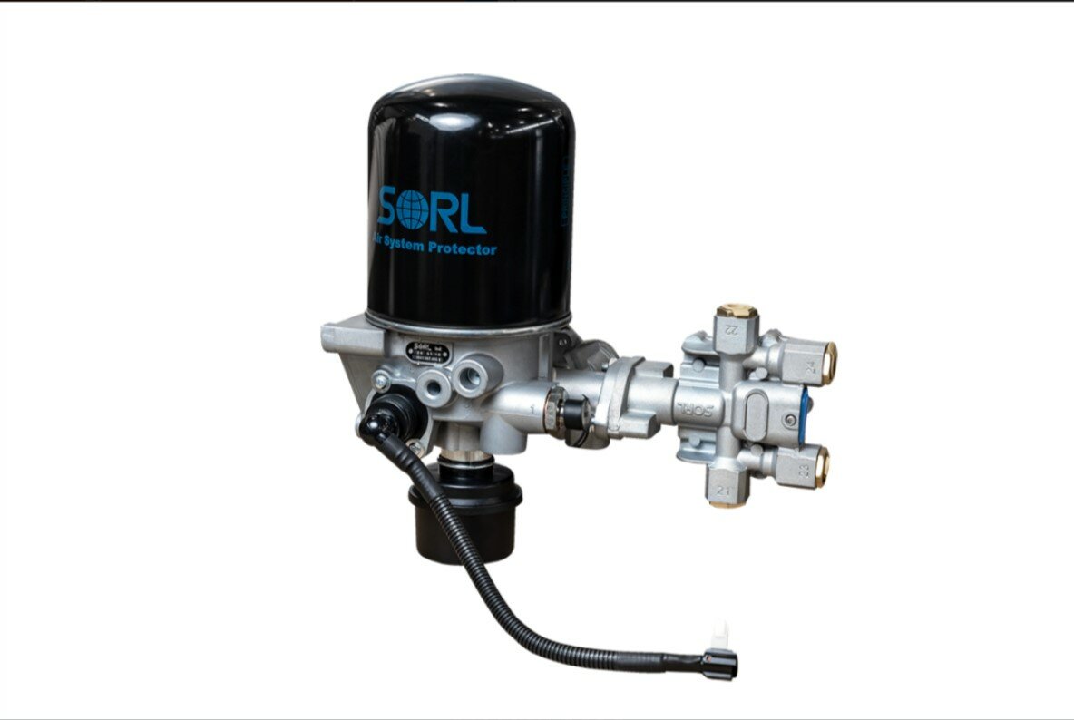Кран осушитель воздуха 8.5 bar, с подогревом, с глушителем, компас, jac (sorl)