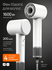 Фен для волос Xiaomi Mijia Dryer H501 (1600Вт) White CN, мощный 1600 Вт, белый, ...