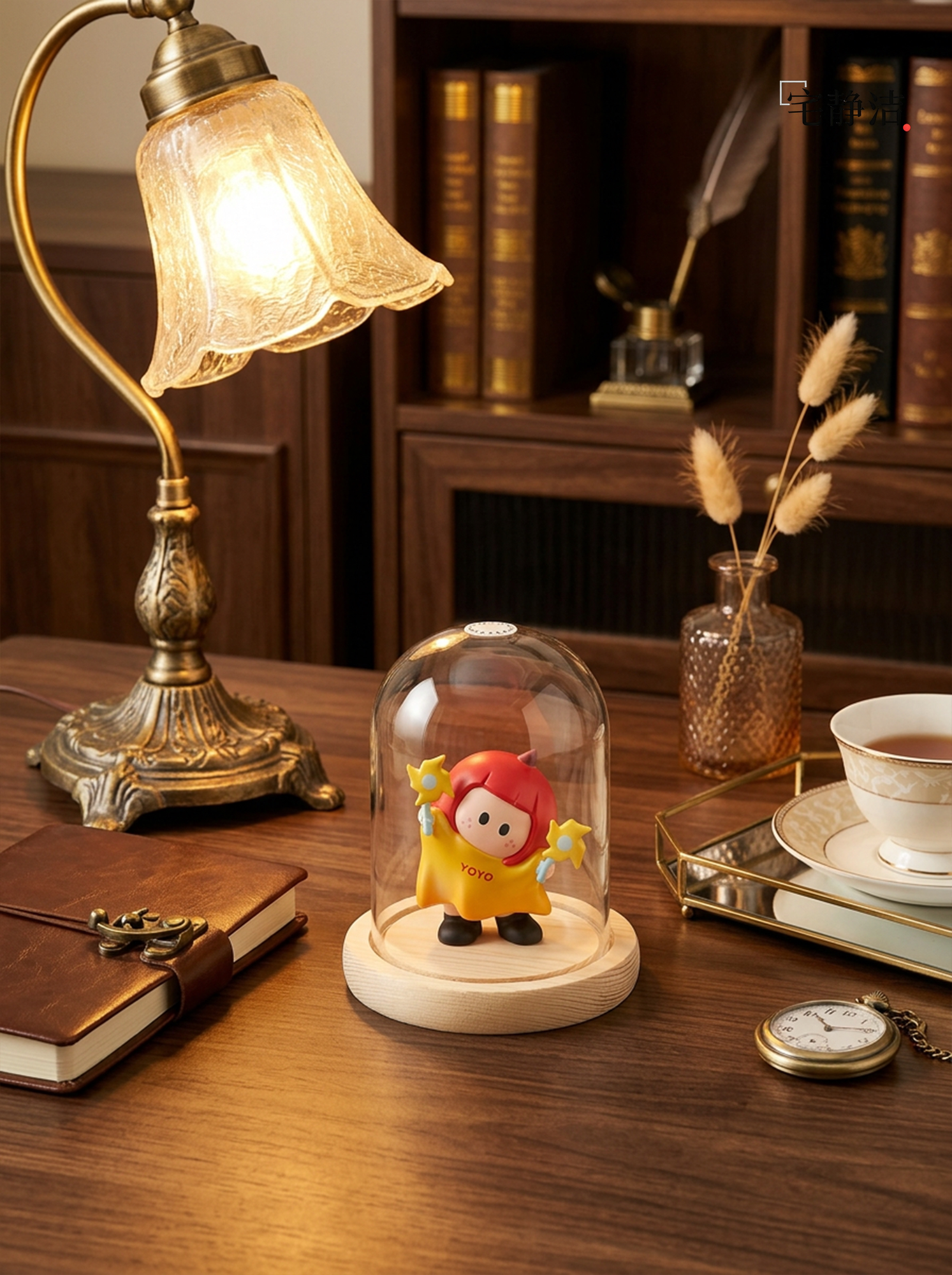 Прозрачная подставка-витрина для фигурок Miniso, коллекционных предметов и слепых коробок Yoyo (дисплей-бокс) Двойной