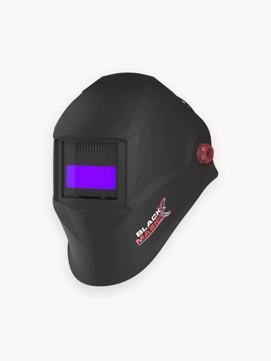 Маска сварщика START Black Mask 100, фильтр хамелеон, защита от Уф и ИК лучей, 2 датчика